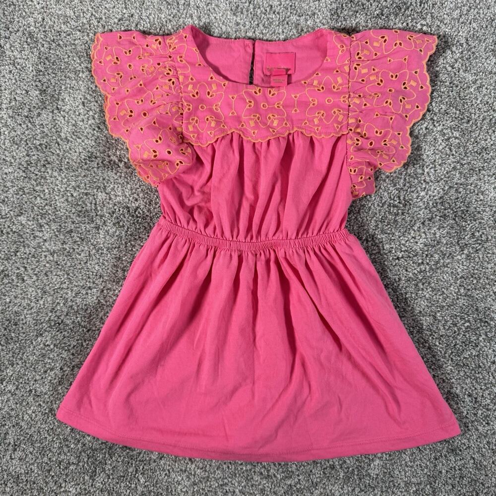 Lilly Pulitzer Dress Size XS Eyelet Feminine Sweet Preppy Resort Cottagecore